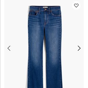 Madewell Cali Demi-Boot Jeans Sz 29